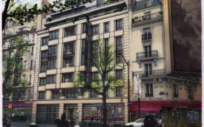 Immeuble à Montparnasse
